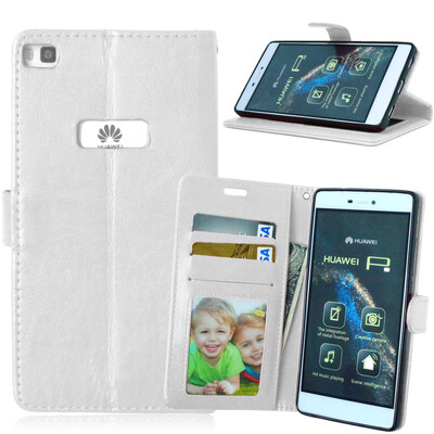 

MOONCASE Чехол для Huawei Ascend P8 Фолио слот Флип кожаный бумажник карты и складной подставкой Feature Чехол Обложка