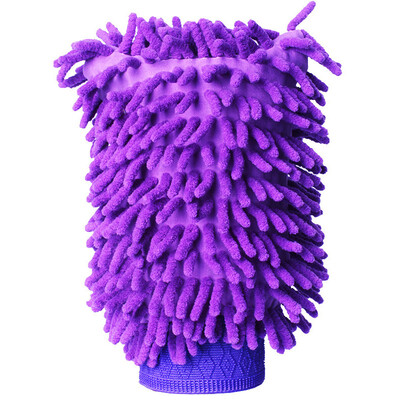 

Astree double-sided padded waterproof car wash gloves chenille coral velvet cleaning car wash car wash car double-sided waterproof rag coral plush thickening plus velvet gloves car wash tools