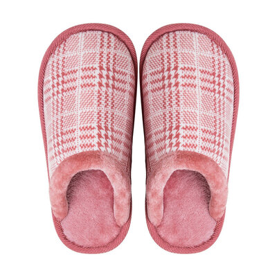 

Love home winter cotton slippers indoor slippers couple warm home female rose red 3839 LJ1817-3