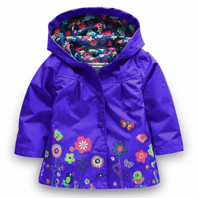 

Baby Girls Jacket 2018 Autumn Winter Jackets For Girls Windbreaker Boys Kids Outerwear Coats For Girls Raincoat Children Clothes