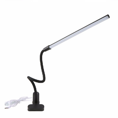 

6W 30 LEDs Eye Protection Clamp Clip Light Table Lamp Bendable USB Powered Flexible Lamp Desk Reading Working Studying