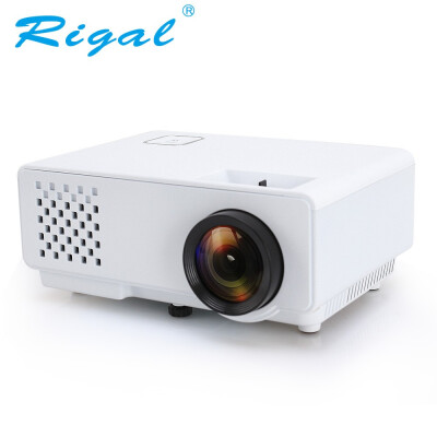 

Rigal HD RD810 1000 lúmenes Mini proyector portátil Mini LED Video Beamer RD-810 videojuego casa 3D Movie HDMI VGA proyector USB