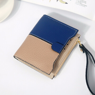 

Zipper Mini Purse female short 2018 new Korean version mini student lovely&fashionable zero wallet