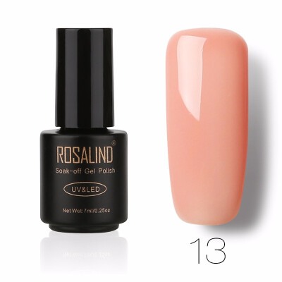 

ROSALIND Gel 1S 7ml DIY Blossom Gel Polish Professional Soak Off UV For Manicure Nail Art Semi Vernis Permanant Gel Lacquer