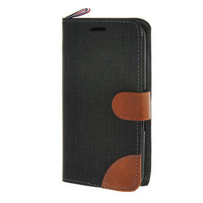 

MOONCASE Xperia E4 , Leather Wallet Flip Card Holder Pouch Stand Back ЧЕХОЛ ДЛЯ Sony Xperia E4 Black