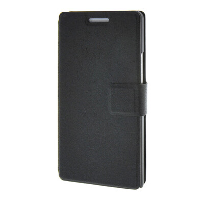 

MOONCASE шелковый текстуры кобуру Flip слот для карт и обратно, дело для покрытия Huawei Ascend P6