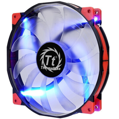 

Tt (Thermaltake) Luna 20 см красного корпуса вентилятора (усиление подшипника жидкости / заслонок / Futaba дугообразного вентилятор / отключение звука искусство / 3Pin / 4Pin большой общий)