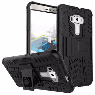 

Goowiiz Phone Case For ASUS Zenfone 3 52 ZE520KLZenfone 3 55 ZE552KL Armor Tire Texture Rugged Protection