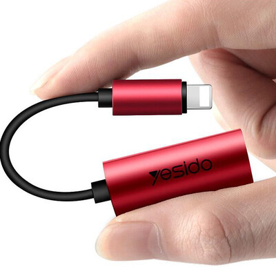 

Yesido YUA05iPhone double adapter for Apple headset conversion cable charging audio combo