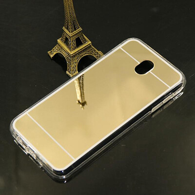 

Fashion Luxury Shining cosmetic Mirror Silicone case For Samsung Galaxy J2 J3 J5 J7 Pro 2017 2018 Soft TPUl frame cover bag