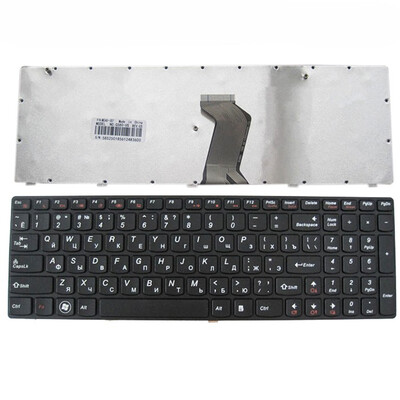

RU FOR LENOVO G580 Z580A G585 Z585 G590 black New Russia laptop keyboard