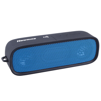 

Newman Newmine NM-BT22 portable card Bluetooth audio cable wireless NFC connection support computer phone speaker compatible Apple Andrews blue