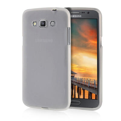

MOONCASE Transparent Soft Flexible Silicone Gel TPU Skin Shell Back ЧЕХОЛ ДЛЯ Samsung Galaxy Grand Max G7200 Clear