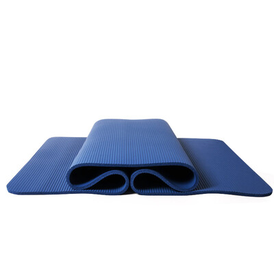 

Mickey Sports Pad Yoga Mat Fitness Non-slip Tattoo Sneak Up Cushion Новинка Йога Pad Йога Одеяло Толще Мужской Женский MK1814-B-10mm Темно-синий
