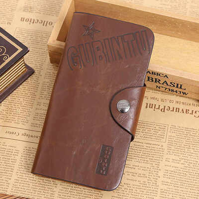

Crazy Horse Leather Wallet Wallet Long