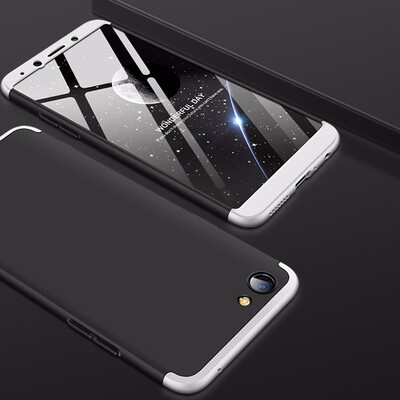 

Goowiiz Phone Case For OPPO R9R9 PlusR9sR9s PlusF1 Plus Fashion Color collision 360 Degree Coverage PC Protection