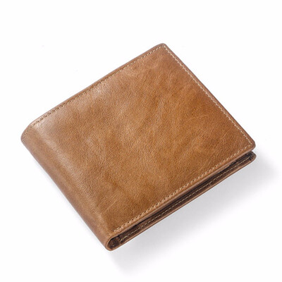 

Wallet for Men-Genuine Leather RFID Blocking Bifold Stylish Wallet As a gift for dad boyfriend son best