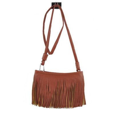 

D.jiani ™ Korean version of the hot-selling small fringed shoulder handbag simple tassel small bag