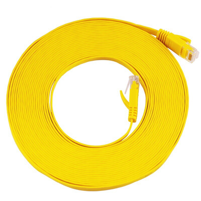 

Shanze (SAMZHE) SZ-605YL super six super-super flat cable yellow (gold-plated head) 5 meters (two concessions)