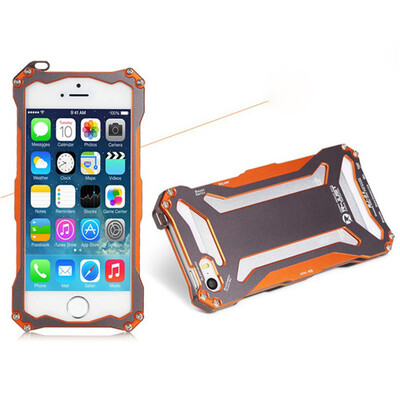 

R-JUST Aluminum Metal Shockproof Frame Armor Case Cover For iPhone 6 6S Plus 47 55 inch