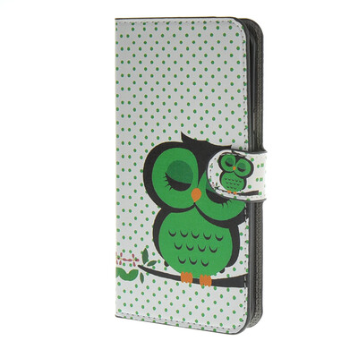 

MOONCASE чехол для Samsung Galaxy A8 Pattern series Leather Flip Wallet Card Slot Stand Back Cover