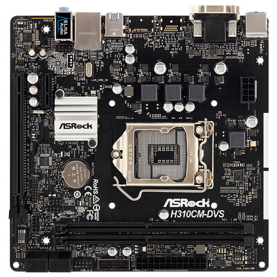 

ASRock H310CM-HDVM2 motherboard Intel H310LGA 1151