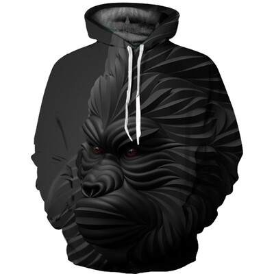 

Mens Hoodie 3D Printed Women Pullover Sweater