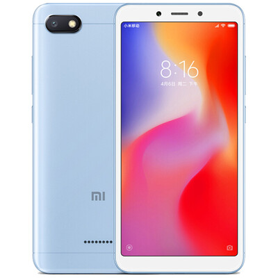 

MI Red MI 6A Smartphone 2G RAM 16G ROM Dual Cards Dual Standby Mobile Unicom Telecom GSM 4G Blue