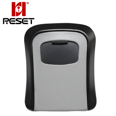 

RESRE RST-099 cryptographic key small object storage box curved all metal villa apartment door wall mount