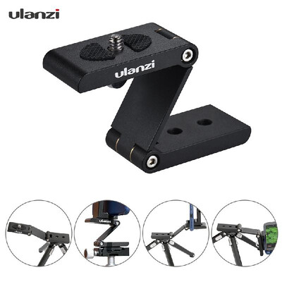 

Ulanzi Z1 Head Mini Z Flex Tilt Tripod Head Aluminum Alloy Folding Quick Release Plate Stand Holder 500g Payload for IPhone X 8 Pl