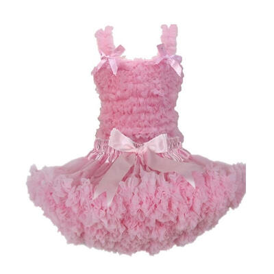 

Buenos Ninos Girl's Pure Chiffon Dance Pettiskirt Tutu Set 11 Colors