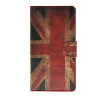 

MOONCASE UK British Flag Leather Side Flip Wallet Card Slot Stand Pouch Case Cover for Samsung Galaxy A7