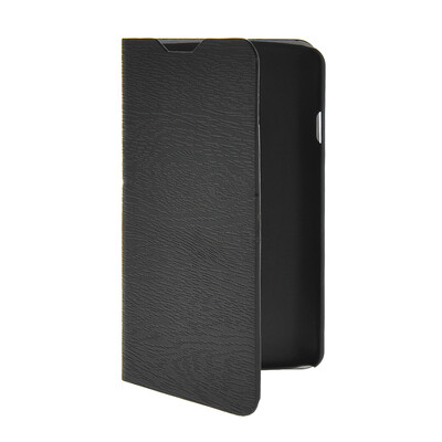 

MOONCASE Slim Leather Side Flip Wallet Card Slot Pouch Stand Shell Back ЧЕХОЛ ДЛЯ LG F70 Black