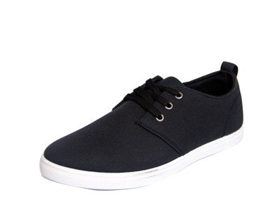 

Men's Canvas Fashion Shoes Gentlemen Sneakers Sports Casual lace-up Flat Leisure