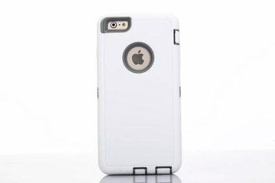 

MITI pure color style Design Robot 3 in 1 COMBO Silicone Rubber case cover for iphone 6 plus 5.5 inch Free shipping