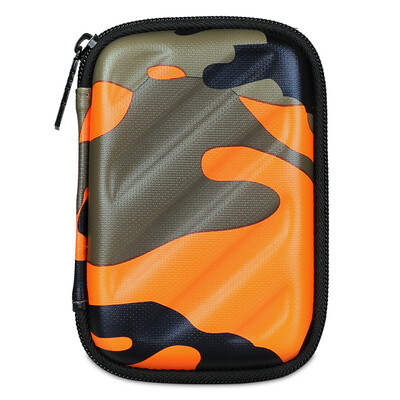 

BUBM EHD жесткая оболочка мобильного жесткого диска упаковка борьба водонепроницаемая и пыленепроницаемая Seagate Toshiba West 2,5-дюймовый ударопрочный жесткий диск коробка цифровые аксессуары пакет для хранения камуфляж оранжевый труба