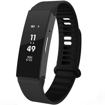 

clingband smart bracelet sports heart rate micro letter interconnection наружный сенсорный экран звонящий дисплей ряд профессиональных спортивных режимов SOS помощь УФ-контроль классический черный