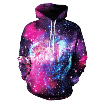 

QYDM0121Mens Hoodie 3D Printed Women Pullover Sweater