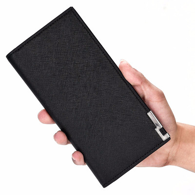 

Mens long vertical wallet Japan&Korea fashion Youth Student Wallet male business leisure multi card pocket wallet