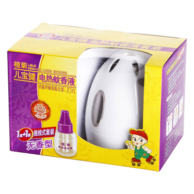 

Alcoholic Jurchen No Fragrance Electric Mosquito Liquid 1 Bottle + Dragline Heater Child Series Baby Mosquito Repellent Mosquito