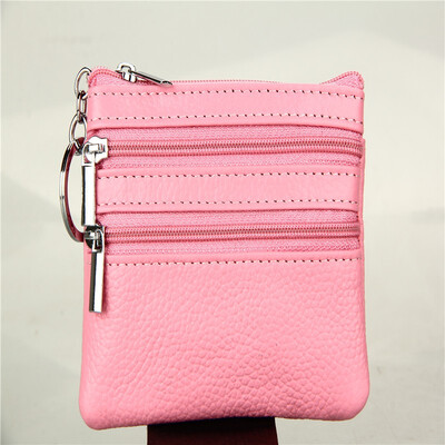 

Coin purse Korean coin coin purse top layer leather exquisite wallet