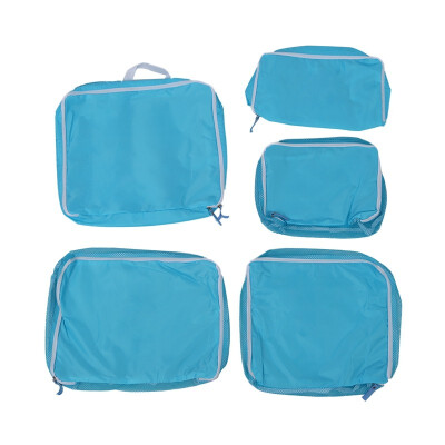 

UpperX 5 piece portable luggage laundry Organizer Storage Bag