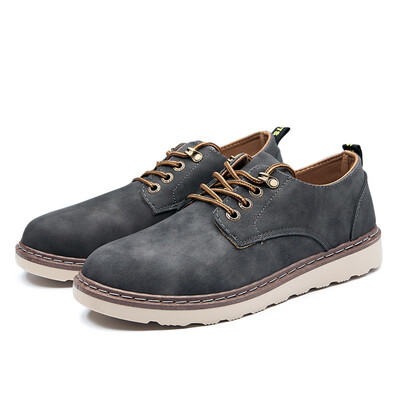 

Mens Leather Shoes England Style Men Bullock Carved Shoes