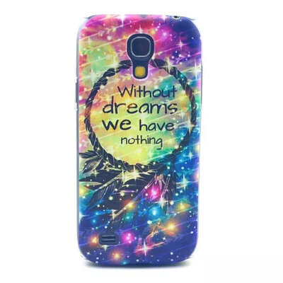 

в случае Samsung Galaxy S4 мити мини - красочные печати прозрачной пленкой обложки для Samsung заимствования по телефону i9190 тяжело телефон дело