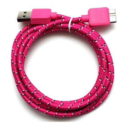

3Ft 6Ft 10Ft Colorful Braided Micro USB 30 Data Sync Charger Cable For Samsung Galaxy S5 Note 3