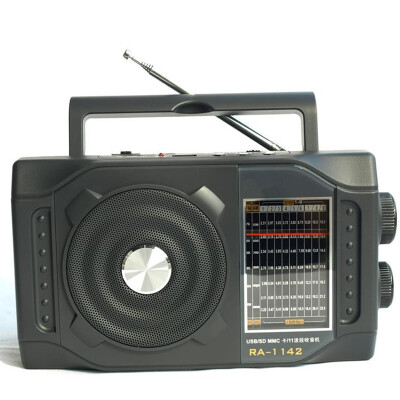 

Portable FM multi band SW MW radio retro speaker portable U disk SD card play MP3 music player multiband shortwave full pointer