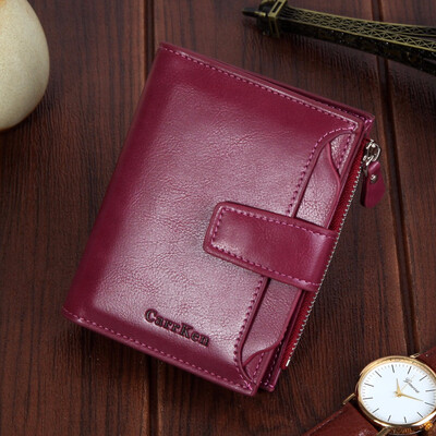 

Short vertical tidal male wallet multifunctional folding personality card student youth