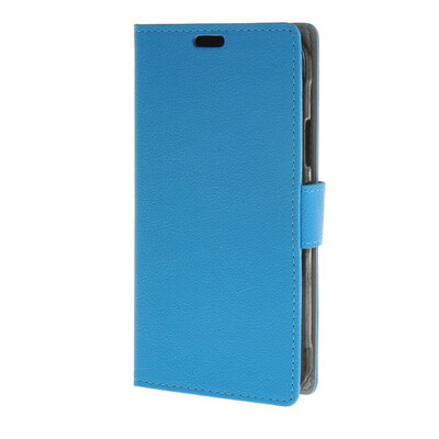 

MOONCASE Simple Leather Flip Wallet Card Slot Stand Back чехол для Samsung Galaxy S6 Active G890 Blue