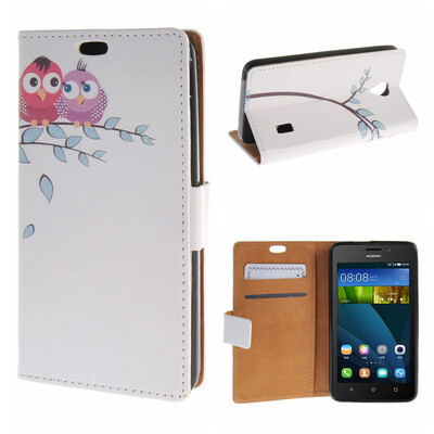

MOONCASE Huawei Ascend Y635 ЧЕХОЛ ДЛЯ Flip Wallet Card Slot Stand Leather Folio Pouch /a07