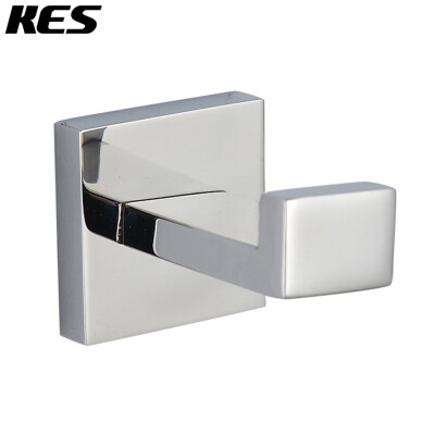 

KES A2560 Bathroom Lavatory Wall Mount Single Coat and Robe Hook, Polished Stainless Steel